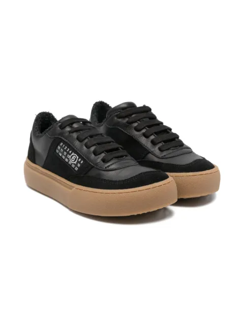 MM6 Maison Margiela Kids Numbers-motif sneakers 