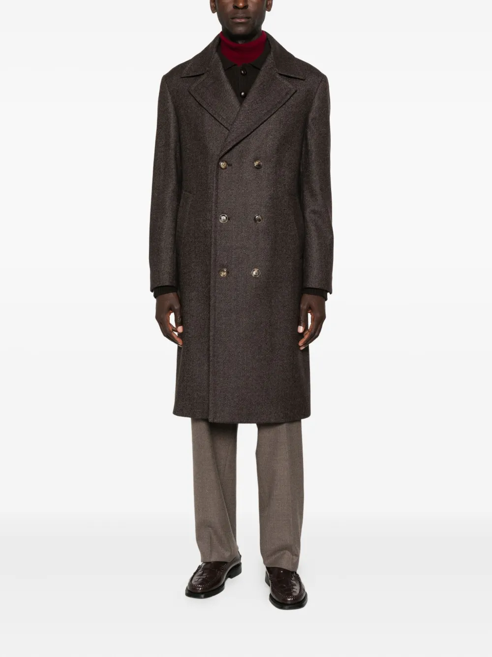 Brett Johnson double-breasted coat | Double Breasted Coats | Image 2
