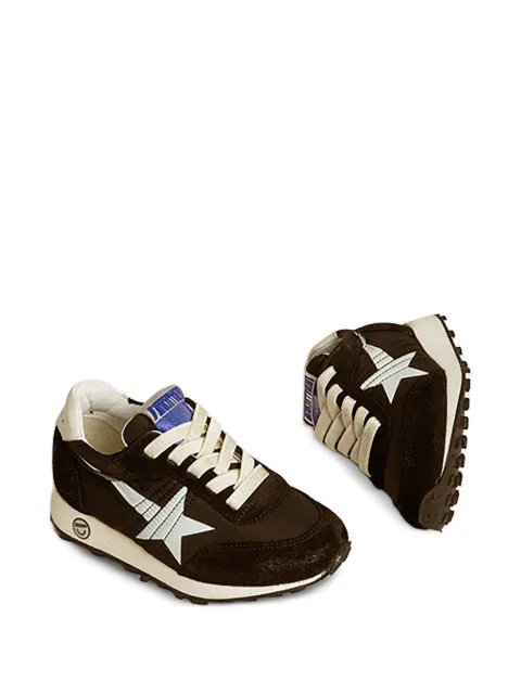 Golden Goose Kids tenis con detalle de estrella
