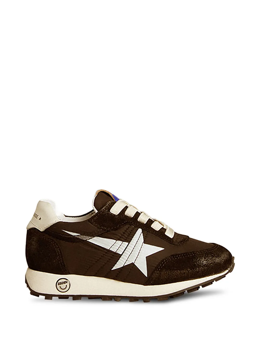 Golden Goose Kids Sneakers verfraaid met sterren Bruin