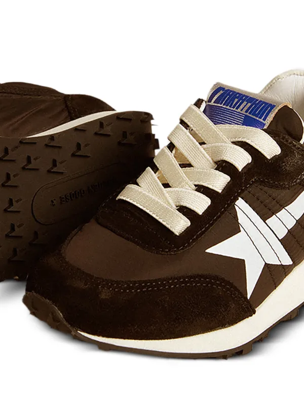 Golden Goose Kids スターディテール スニーカー | ブラウン | FARFETCH JP