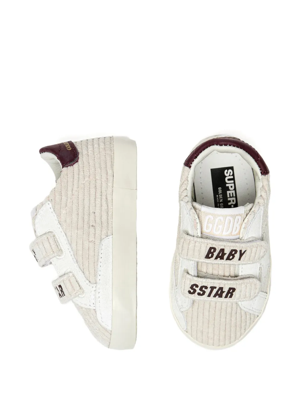 Golden Goose Kids Sneakers met sterdetail Beige