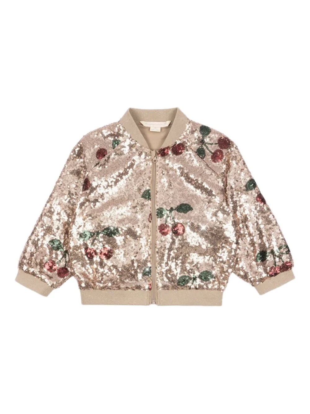 Konges Sløjd Starla cherry-pattern jacket | Neutrals | Image 1