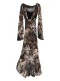 MIAU by Clara Rotescu Marisol dress - Brown