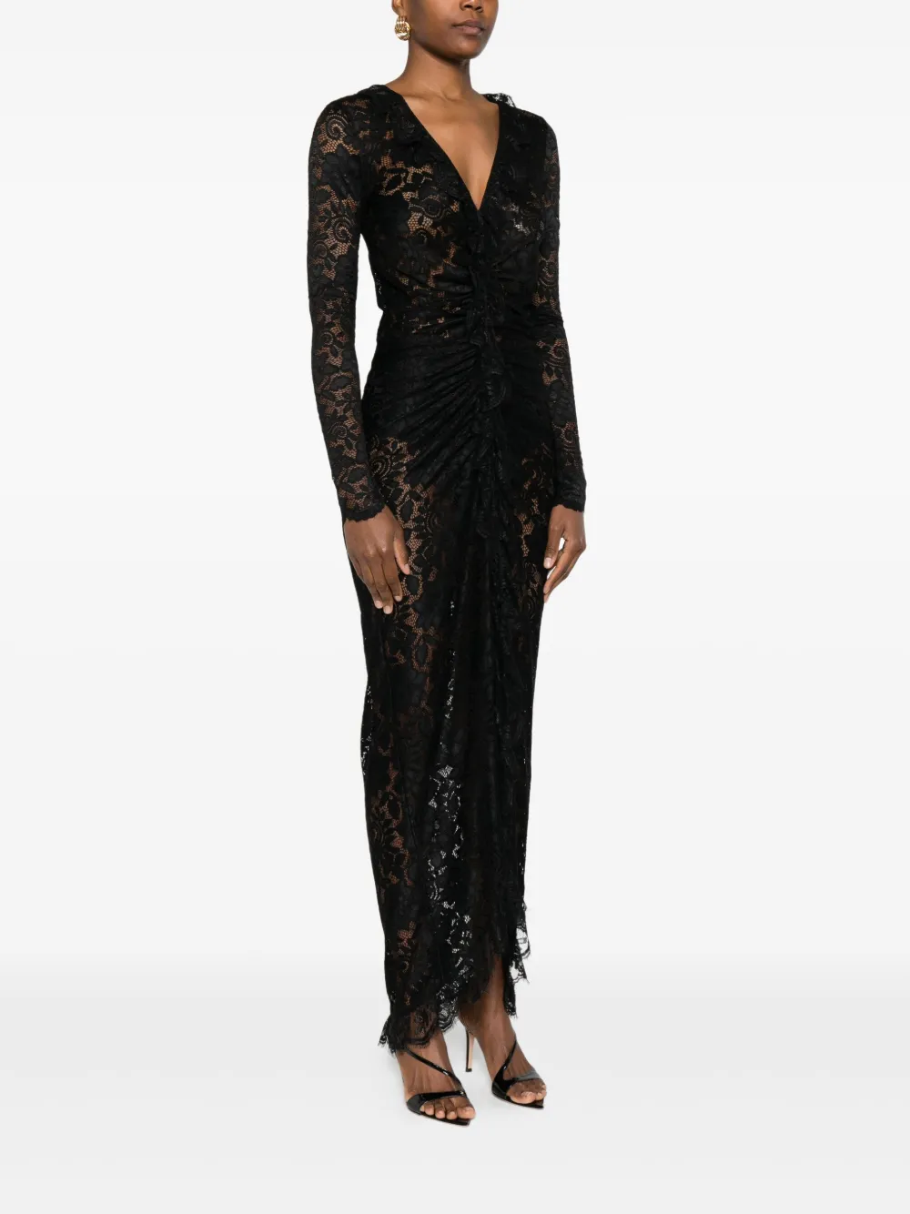 MIAU by Clara Rotescu Fez jurk Zwart