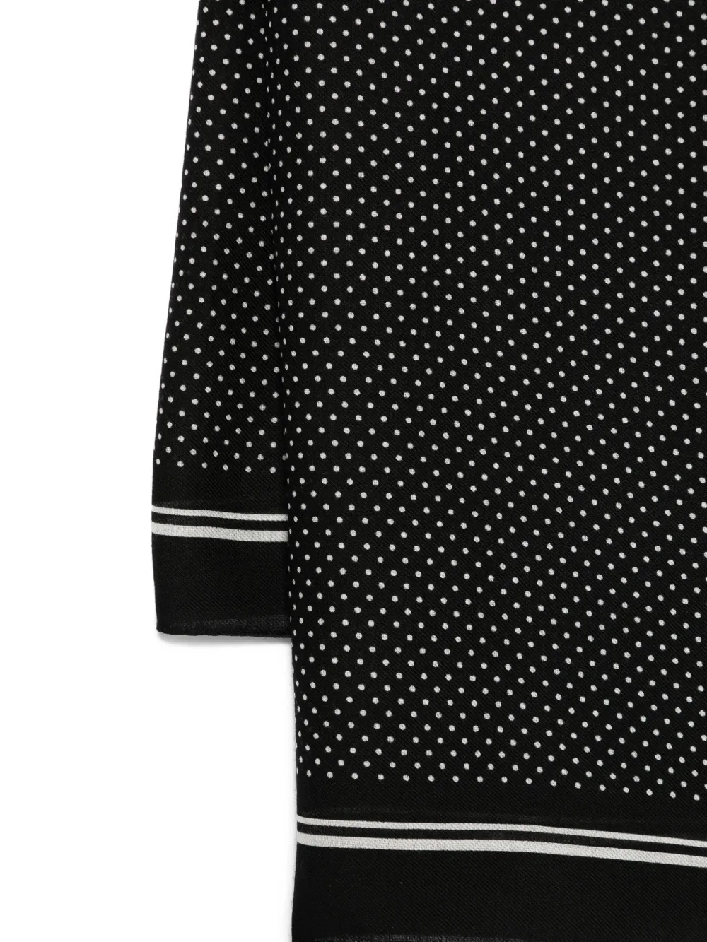 Destin Judy sjaal met stippen - Zwart