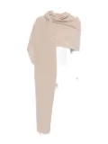 Antonelli sequin-embellished knitted scarf - Neutrals
