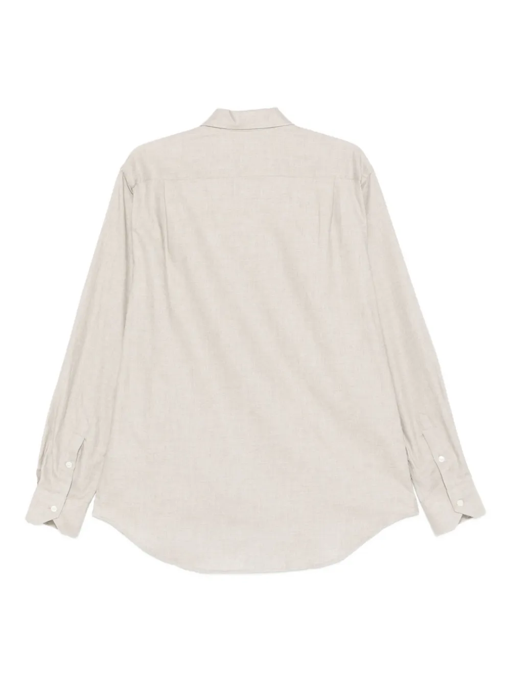 Brett Johnson mélange-effect button-up shirt | Image 2