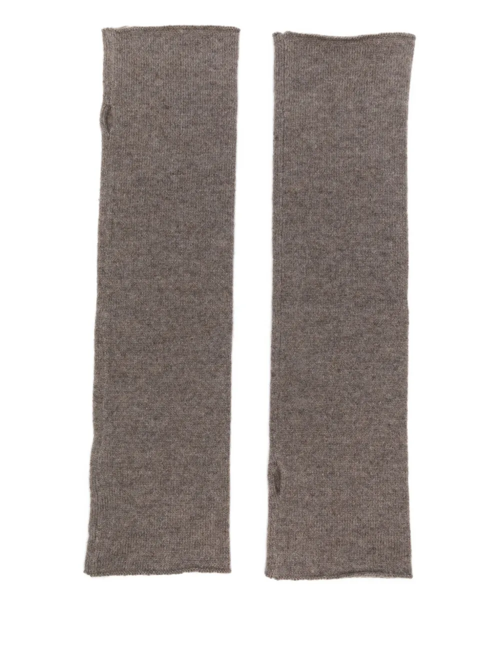 Lisa Yang fingerless gloves - Bruin