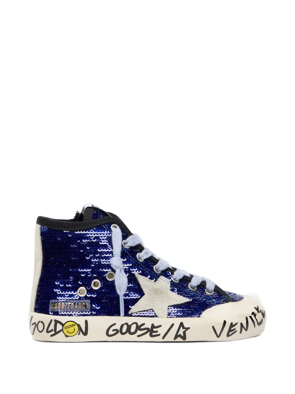 Golden Goose Kids Francy Penstar sneakers Blauw