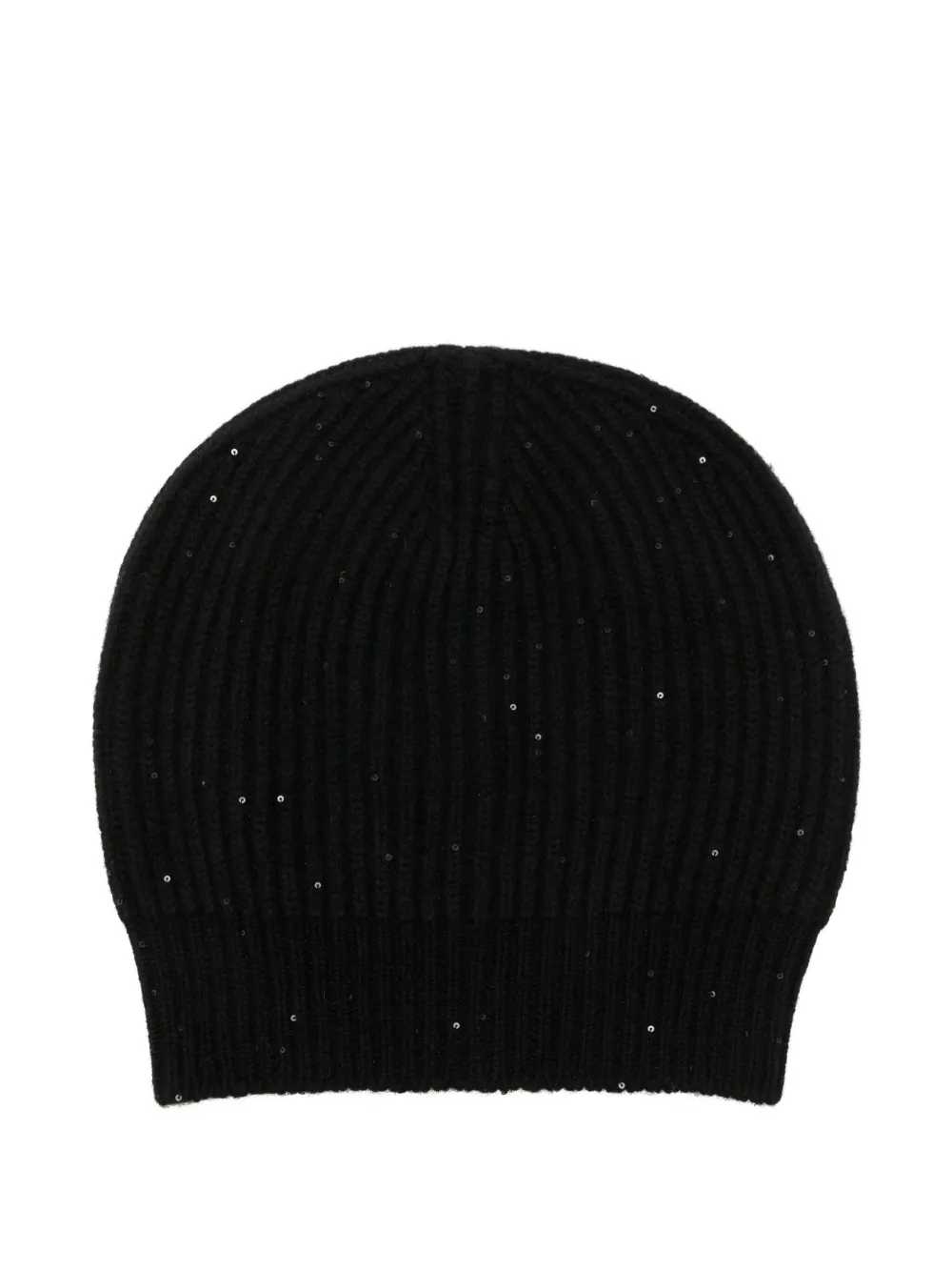 Antonelli sequin-embellished beanie | Black | Image 1