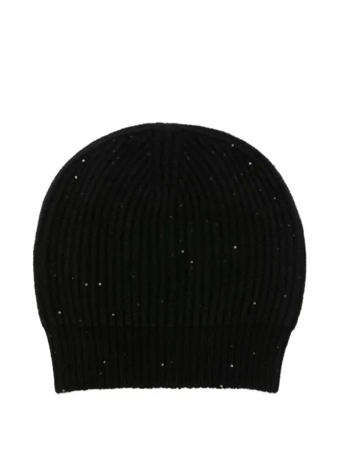 Antonelli sequin-embellished beanie