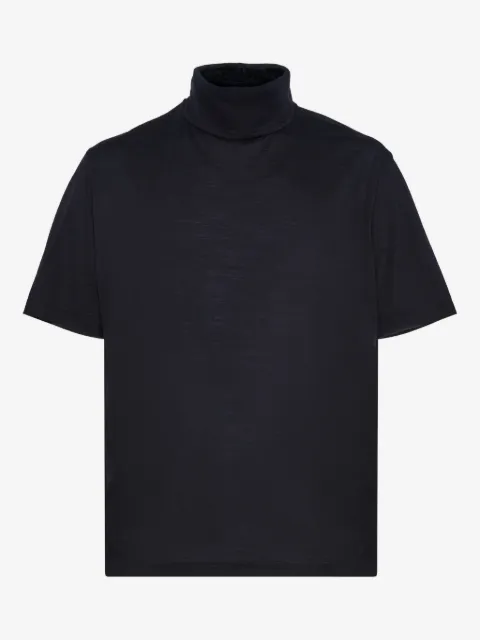 Low Brand turtleneck short-sleeve sweater