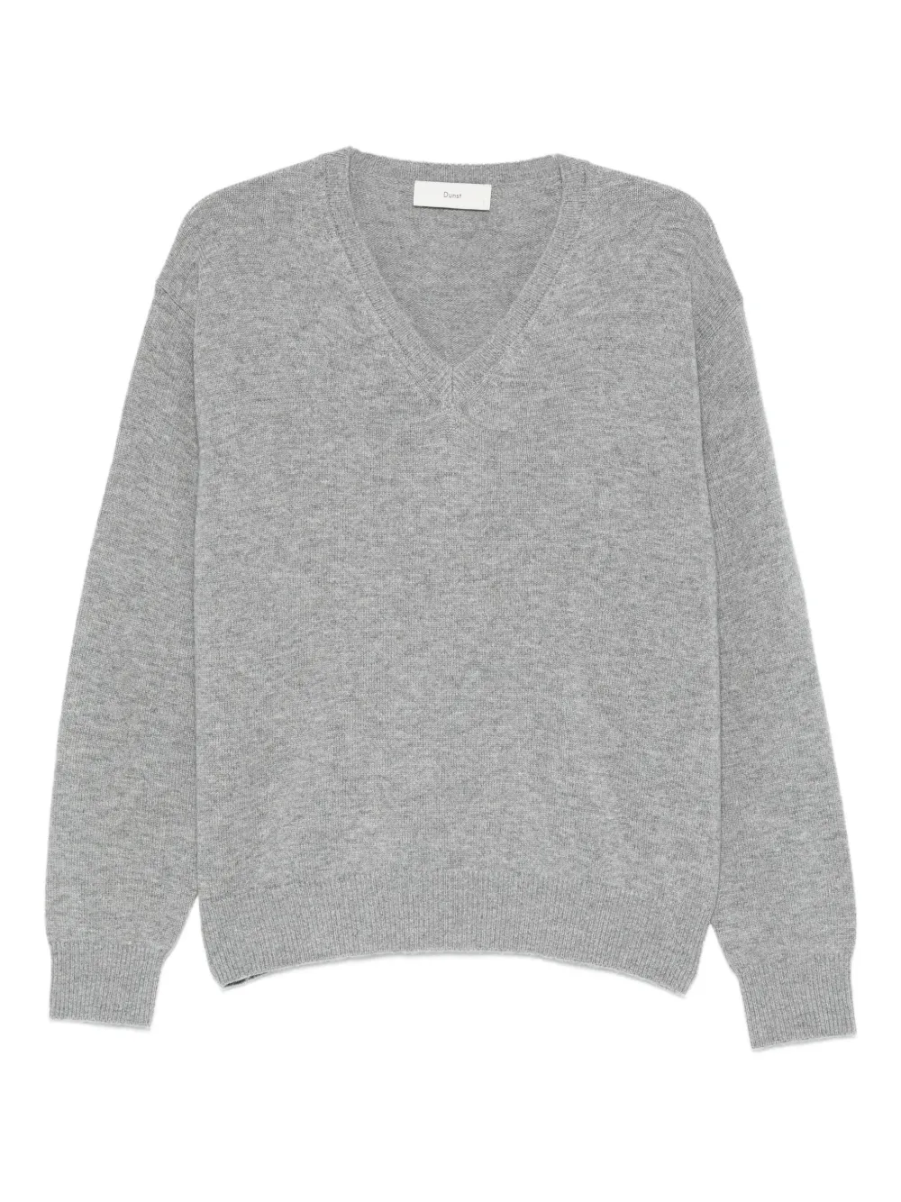 DUNST pull à col v | gris | Image 1