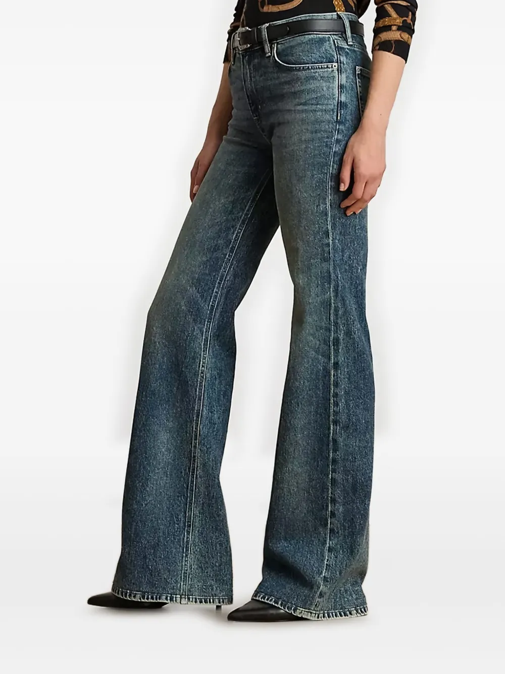 Lauren Ralph Lauren Flared jeans Blauw