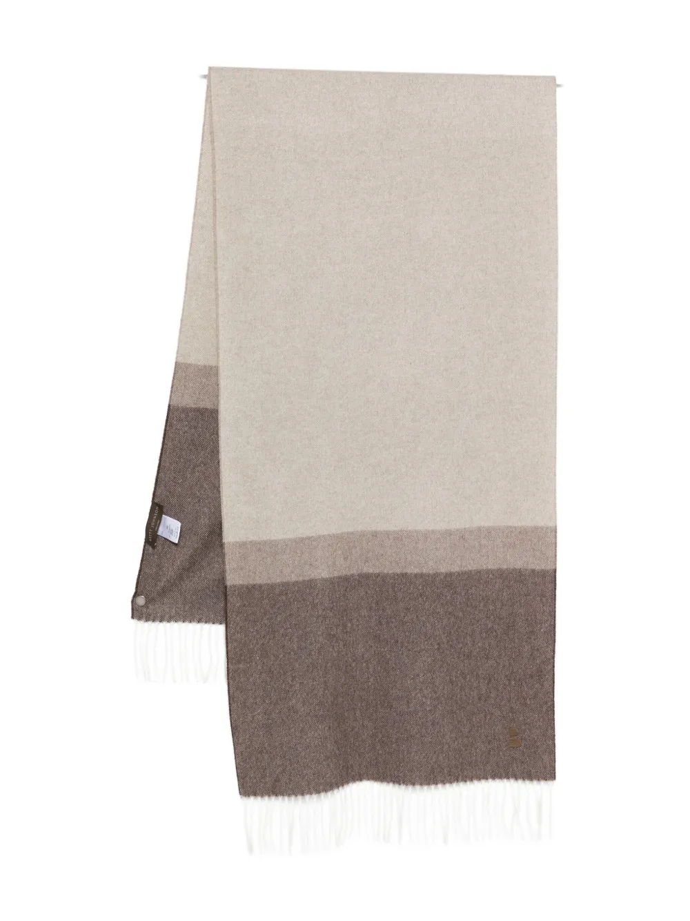 Brett Johnson Fringed Scarf In Multi