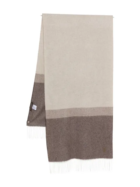 Brett Johnson fringed scarf