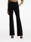 Lauren Ralph Lauren button-detailed bootcut trousers - Black