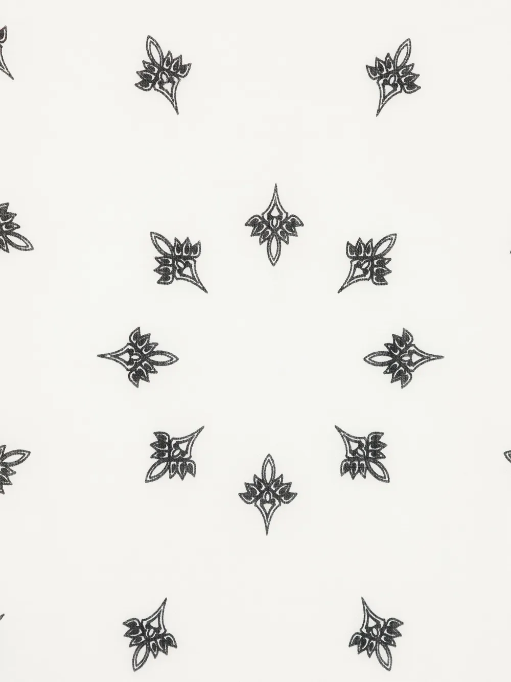 Destin Bandana met print - Wit