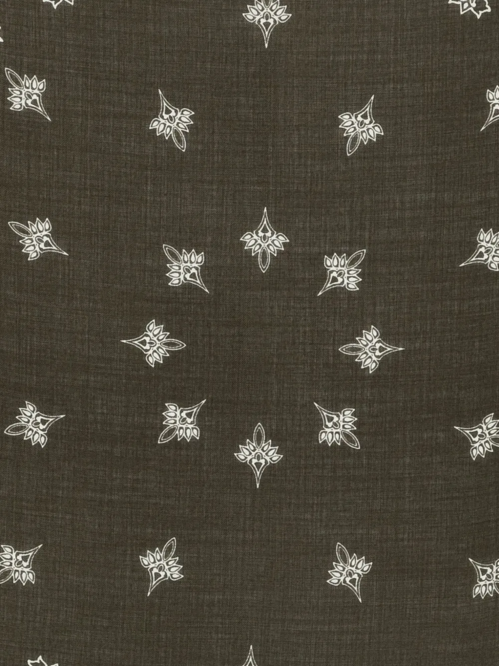 Destin Bandana met print - Groen