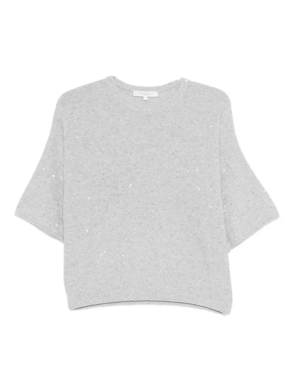 Antonelli Lucilla sequin sweater | Grey | Image 1