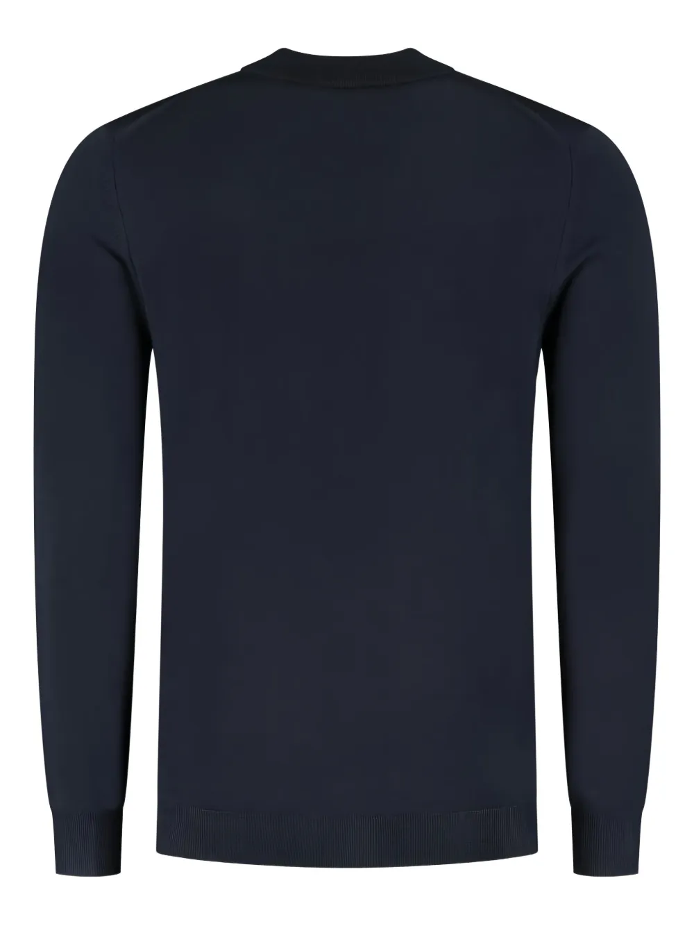 Zanone Trui met ronde hals en lange mouwen - Blauw
