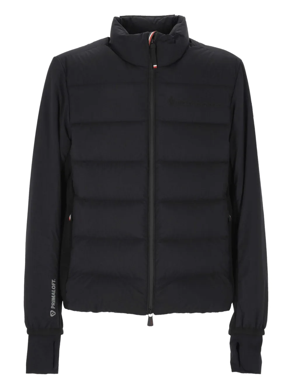 Moncler Grenoble padded zip-up jacket - Nero