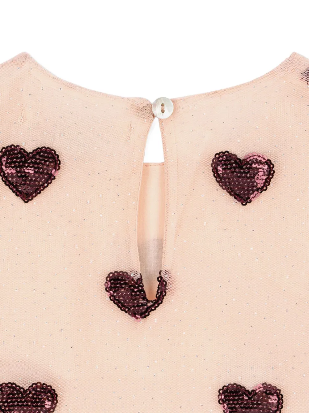 Heart-Embellished Dress
