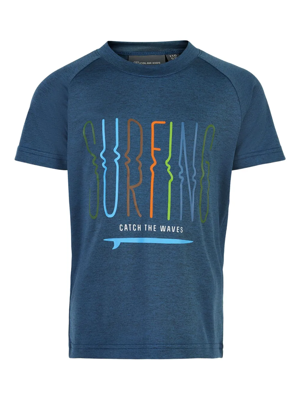 COLOR KIDS Surfing graphic-print T-shirt - ブルー COLOR KIDS Surfing graphic-print T-shirt - ブルー
