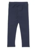 Gcds Kids logo-print cotton track pants - Blue