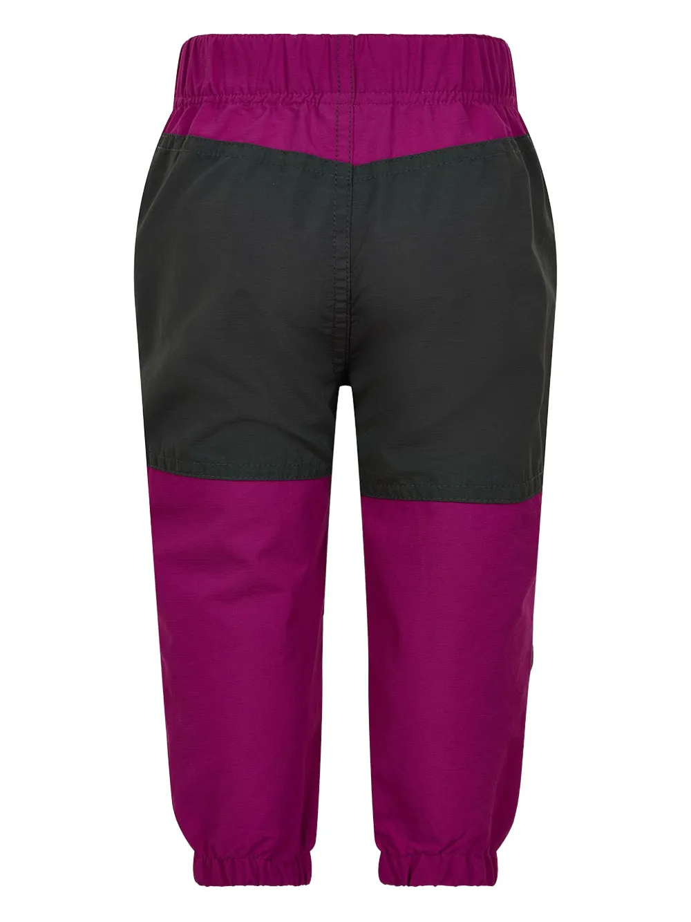 COLOR KIDS Broek met elastische taille met vlakken Paars