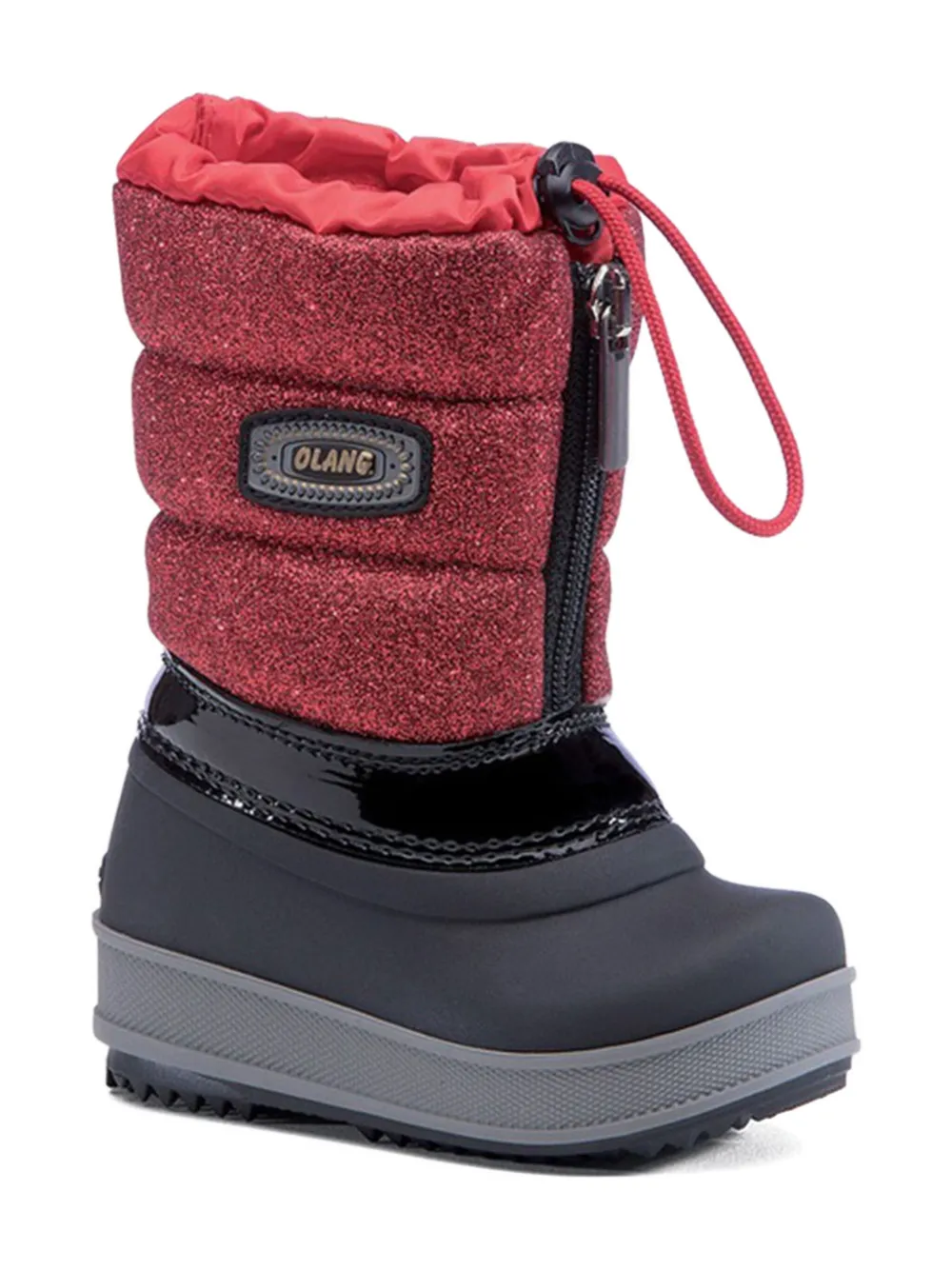 Olang Bingo Quilted Snow Boots In Brown
