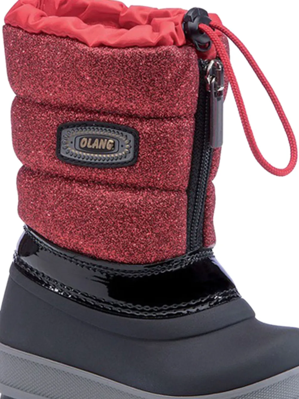Olang Bingo Quilted Snow Boots In Brown