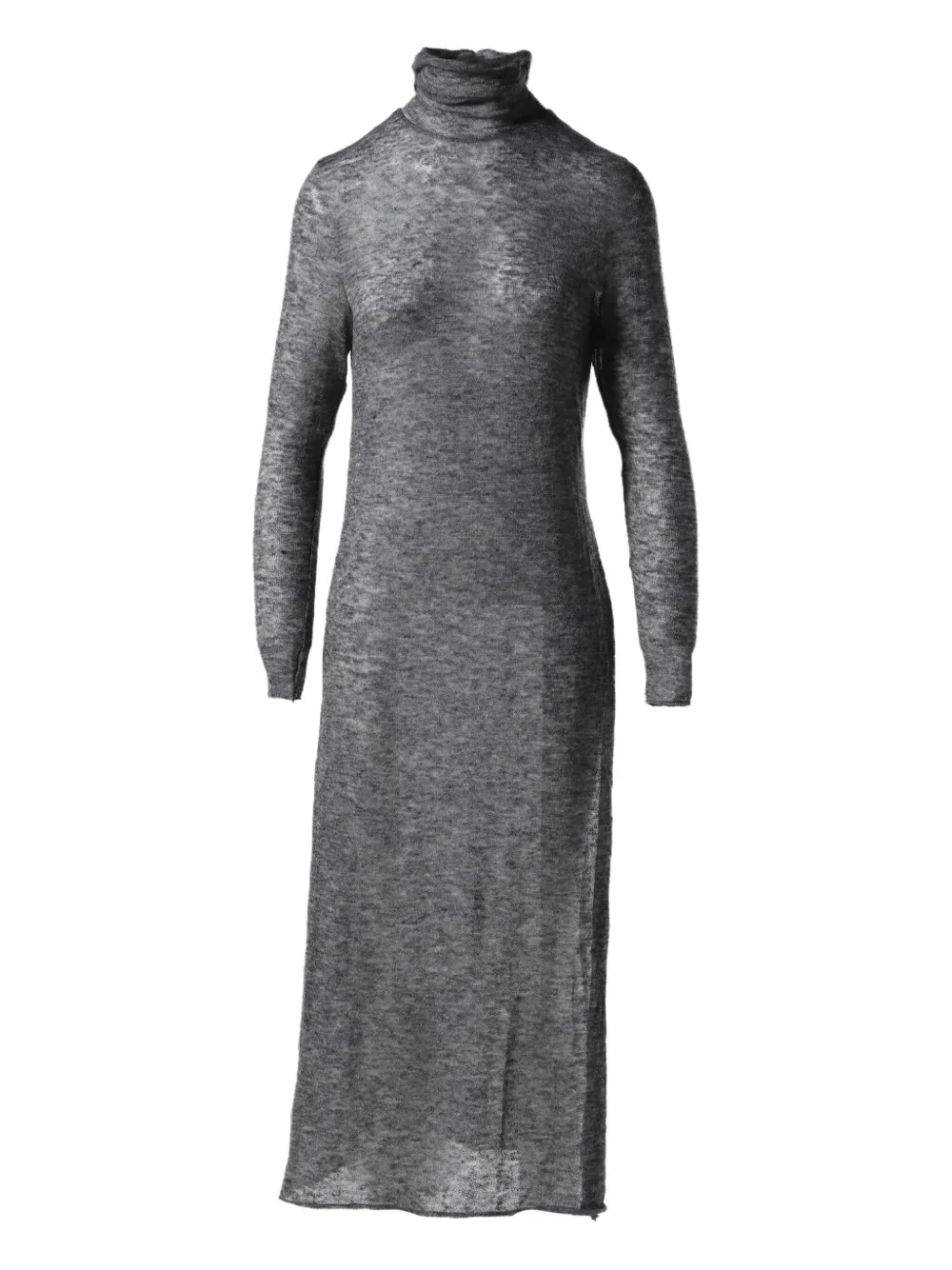 Beautiful People long-sleeve turtleneck midi dress | Grey | Image 1