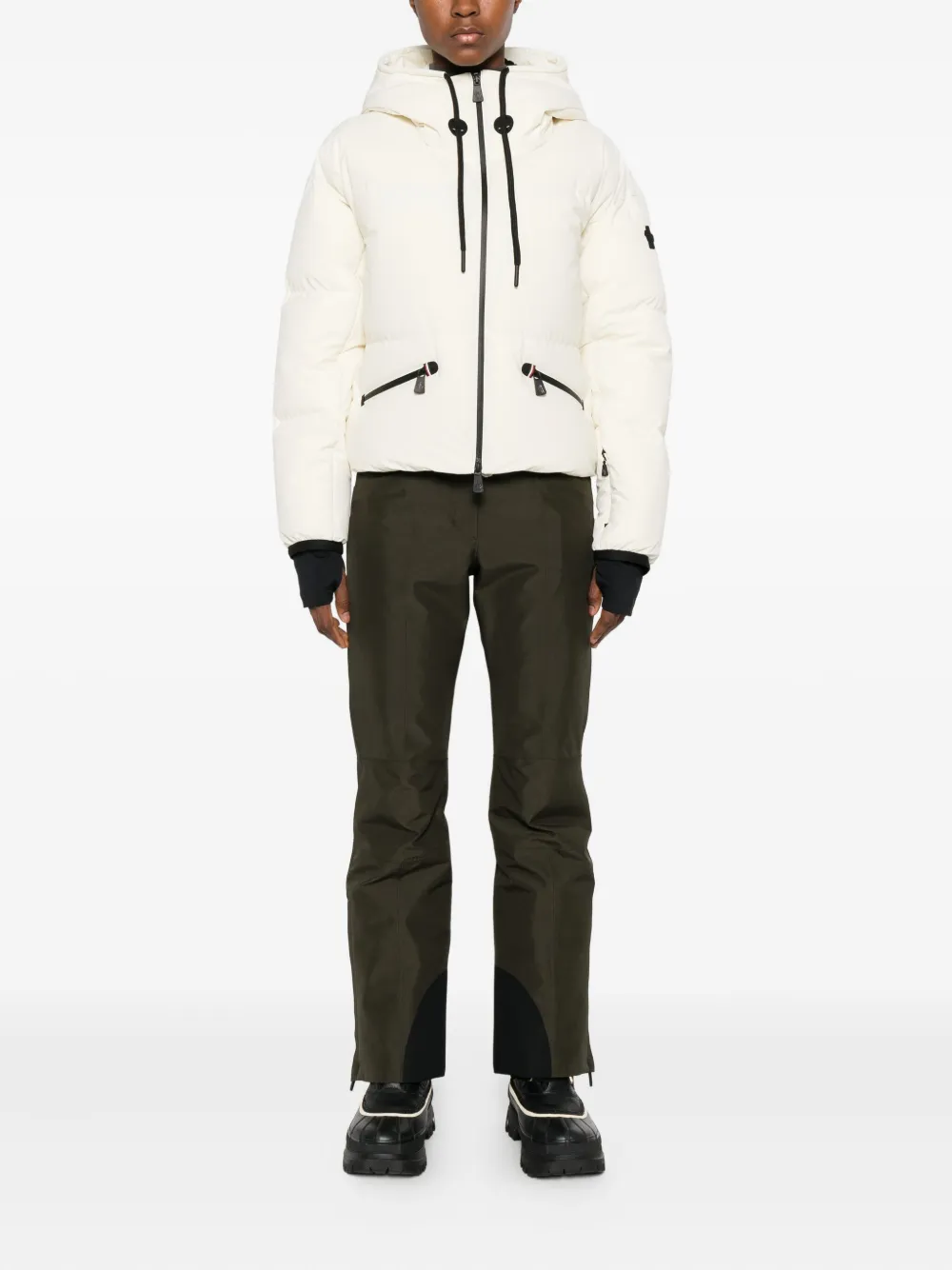 Moncler Grenoble GORE-TEX skibroek met vlakken - Groen