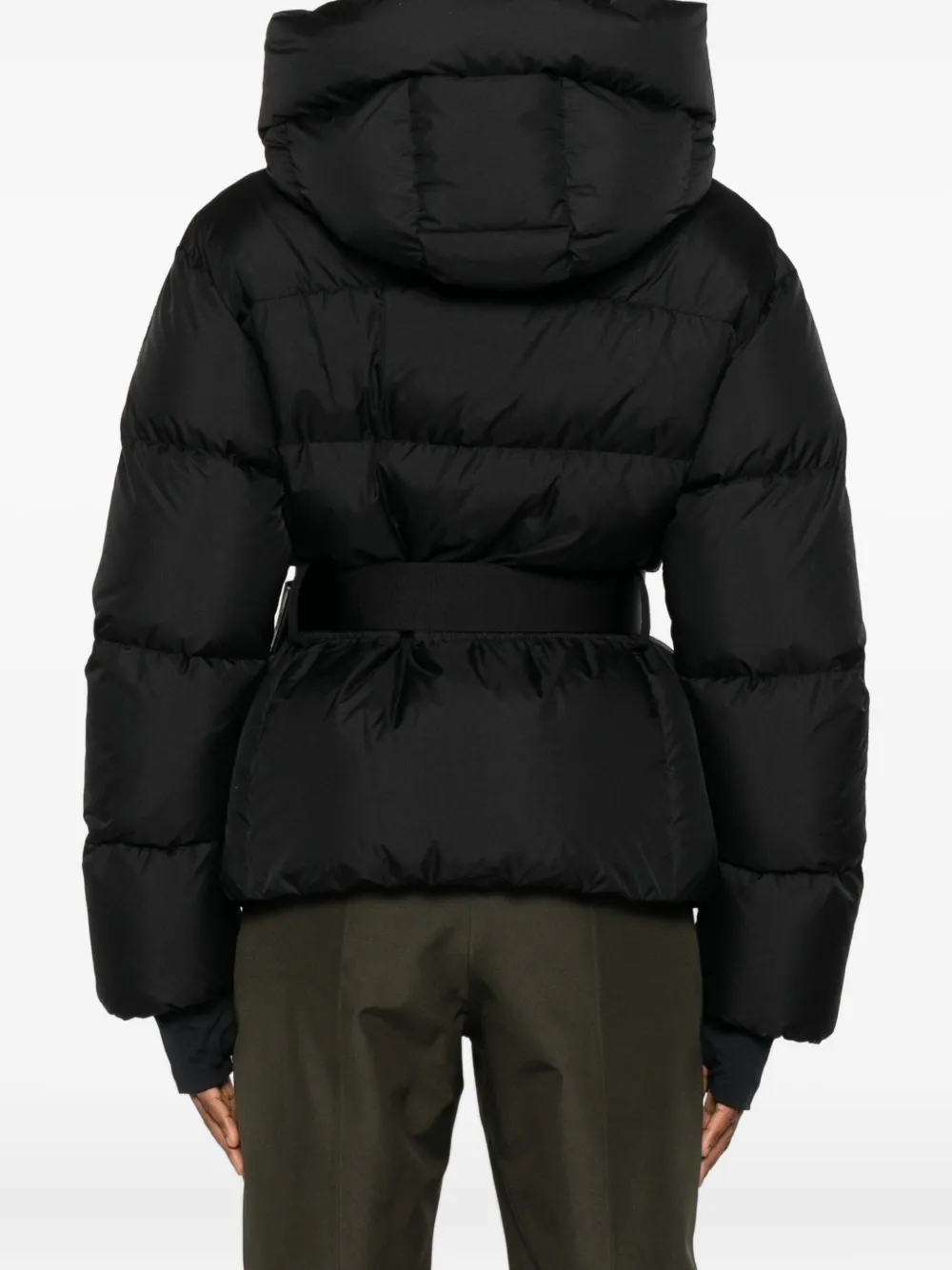 Moncler Grenoble Jack met capuchon Zwart