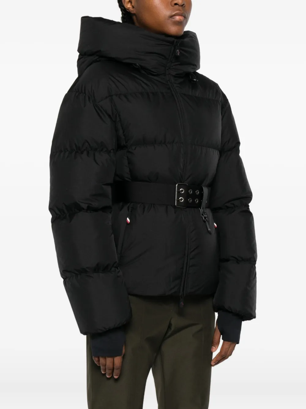 Moncler Grenoble Jack met capuchon Zwart