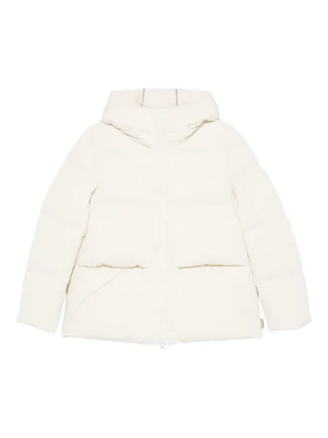 Woolrich chamarra capitonada con capucha