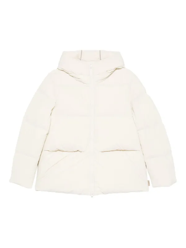 Woolrich フーデッド パデッドジャケット | ニュートラル | FARFETCH JP