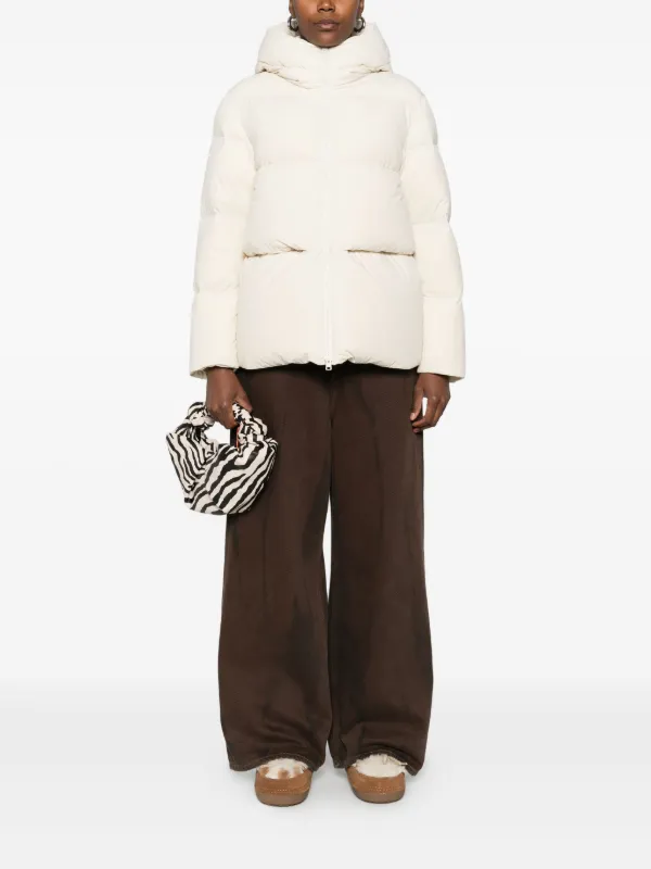 Woolrich フーデッド パデッドジャケット | ニュートラル | FARFETCH JP