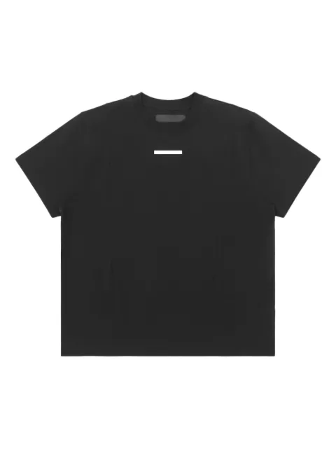 HELIOT EMIL metallic-plaque cotton T-shirt