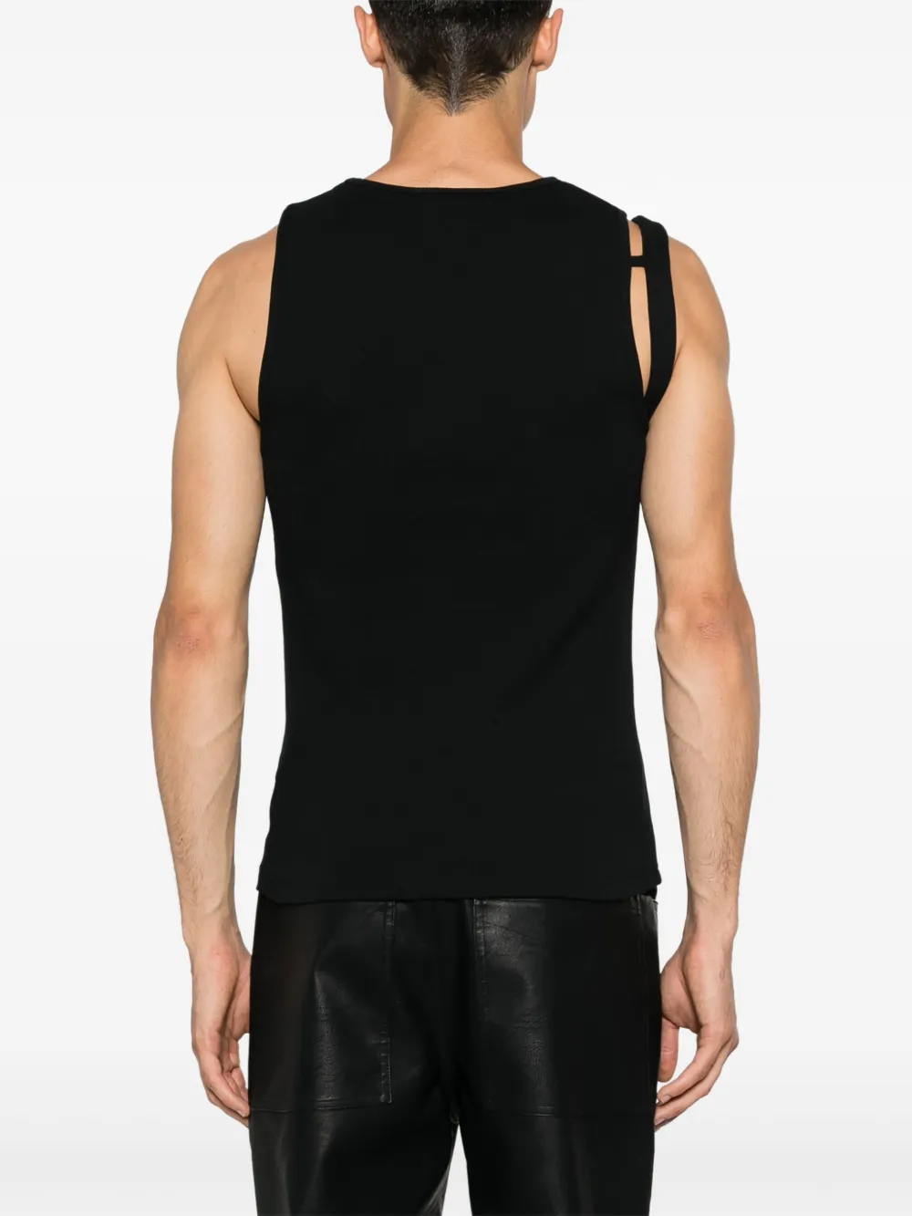 HELIOT EMIL Gregaria Slinger tanktop Zwart