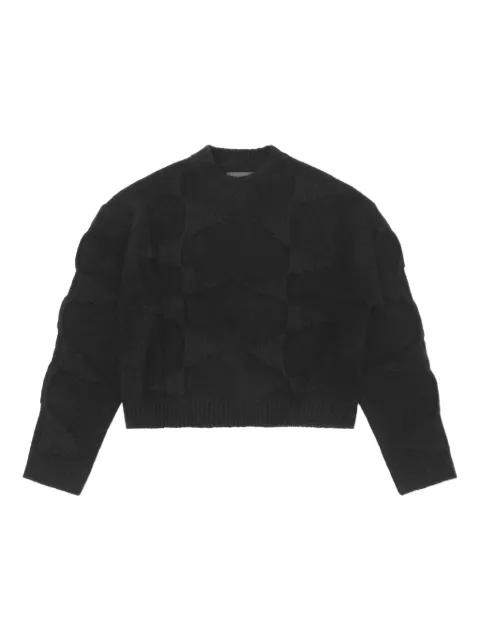 HELIOT EMIL spiral-knit sweater