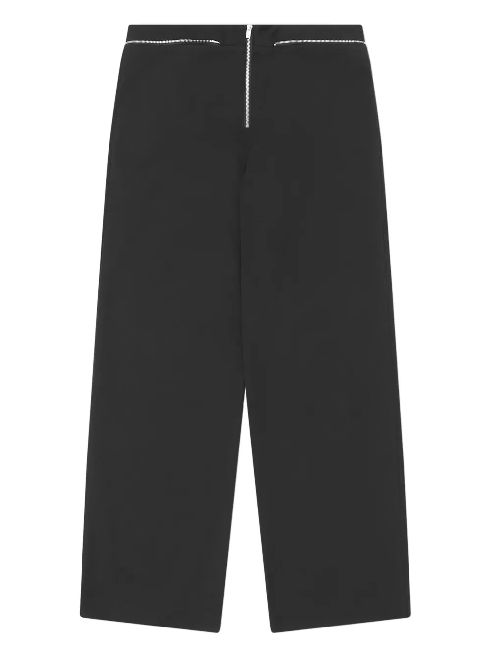 HELIOT EMIL Adsum zip-fastening trousers | Black | Image 1