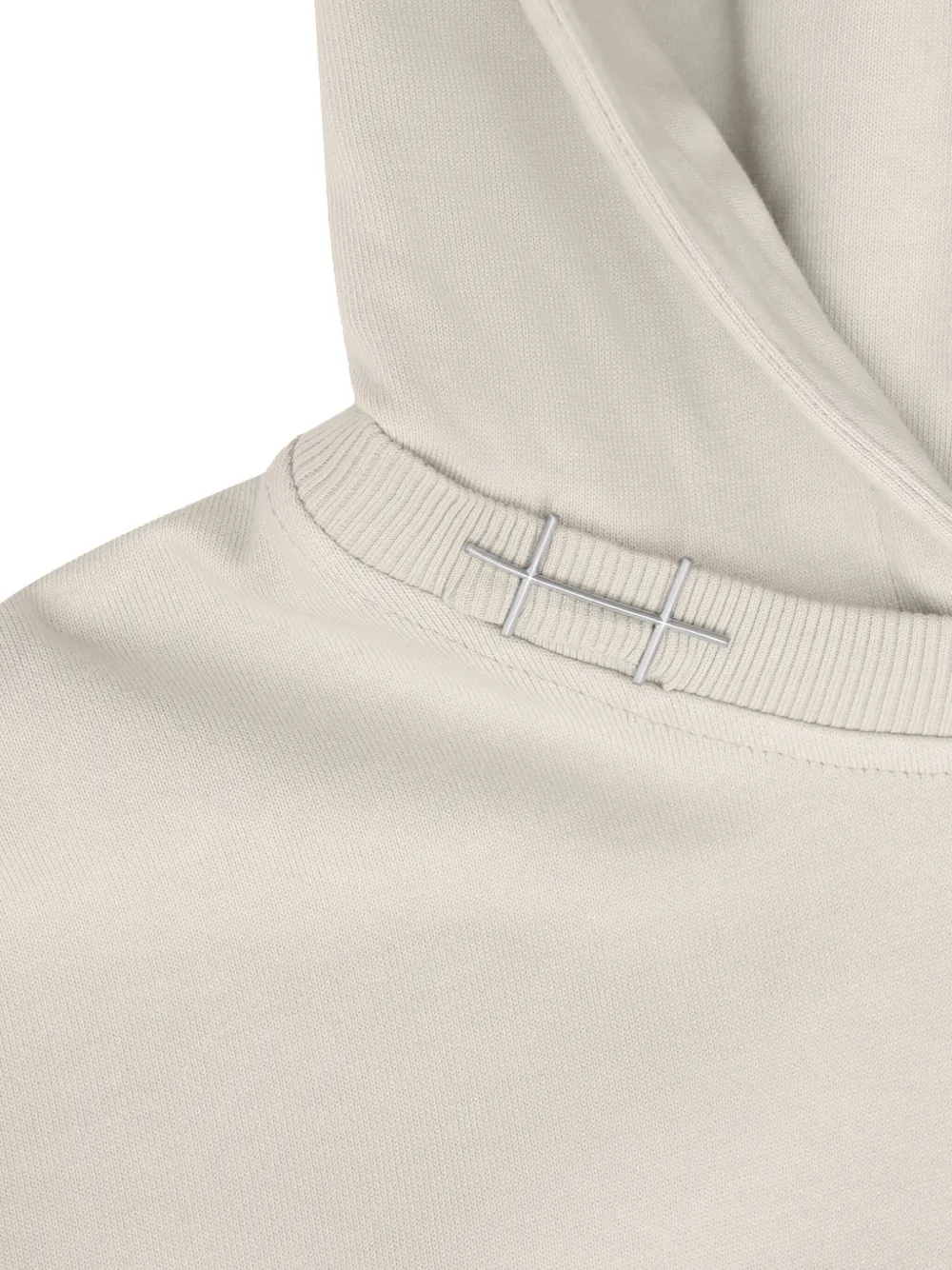 HELIOT EMIL Katoenen hoodie Beige