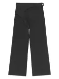 HELIOT EMIL Astron cut-out trousers - Black