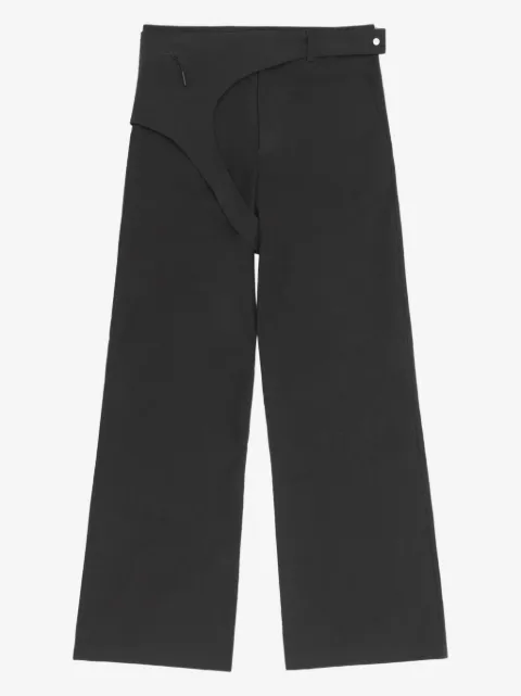 HELIOT EMIL Astron cut-out trousers