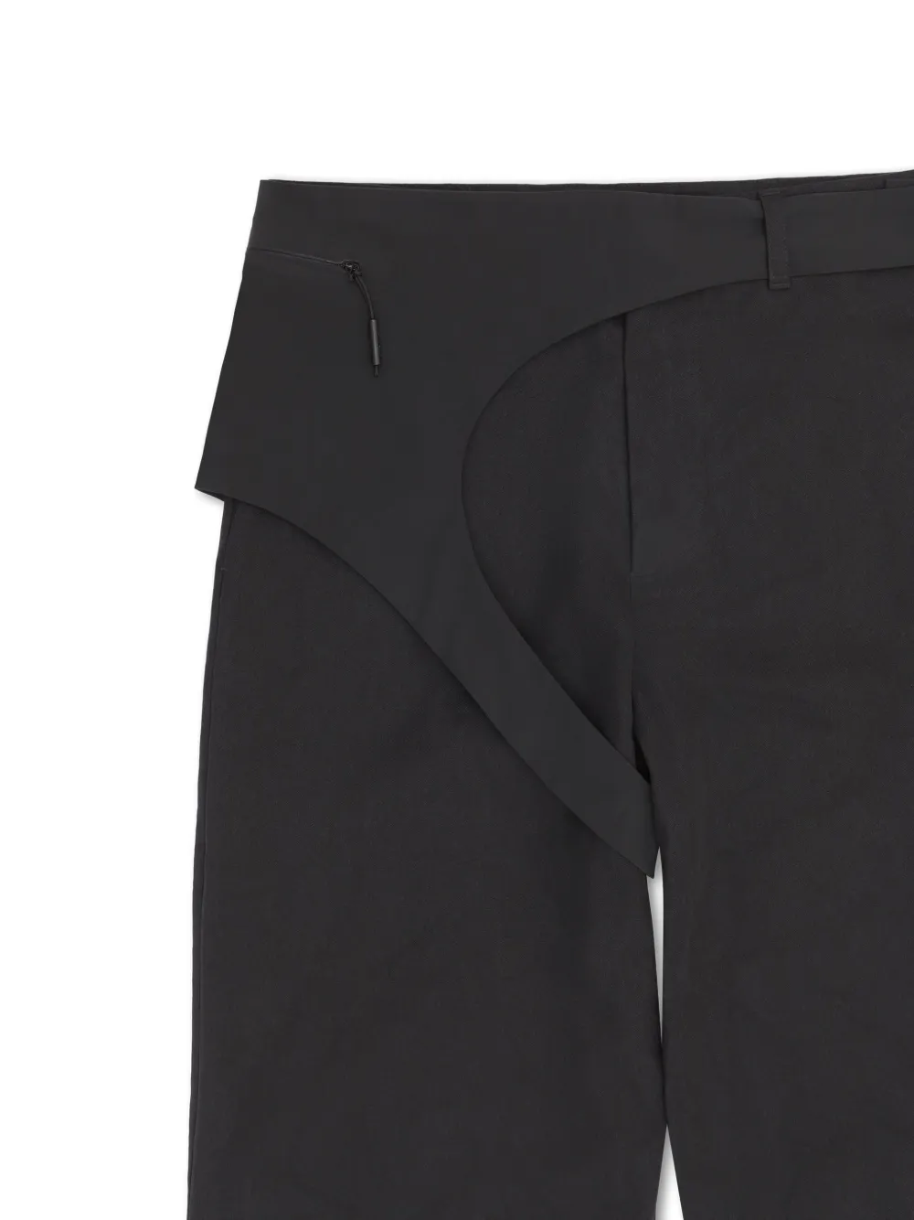 Heliot Emil Astron Cut-out Trousers In Black