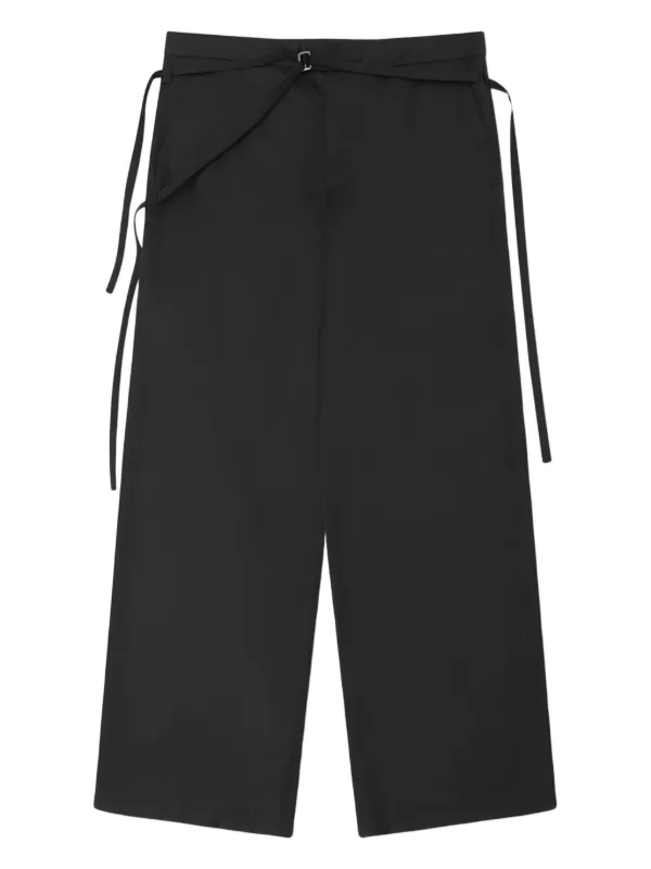 HELIOT EMIL Spectra テーラードパンツ | ブラック | FARFETCH JP