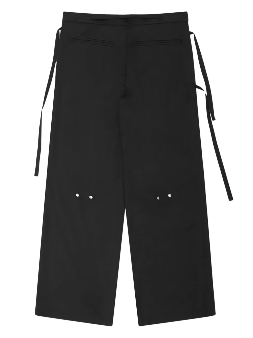 HELIOT EMIL Spectra pantalon met striksluiting - Zwart
